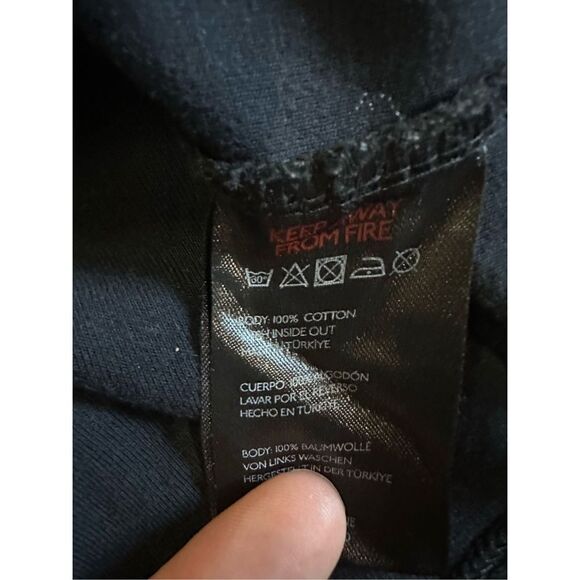 Urban Outfitters Good Luck Scoop Neck Vest sz large “hellraiser motorcycle” - Picture 8 of 8